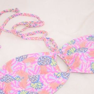 American Eagle Pineapple Bathing Suit Top - Size M